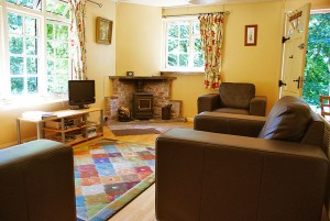 A typical holiday cottage interior