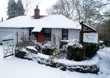 A snowy Entrance